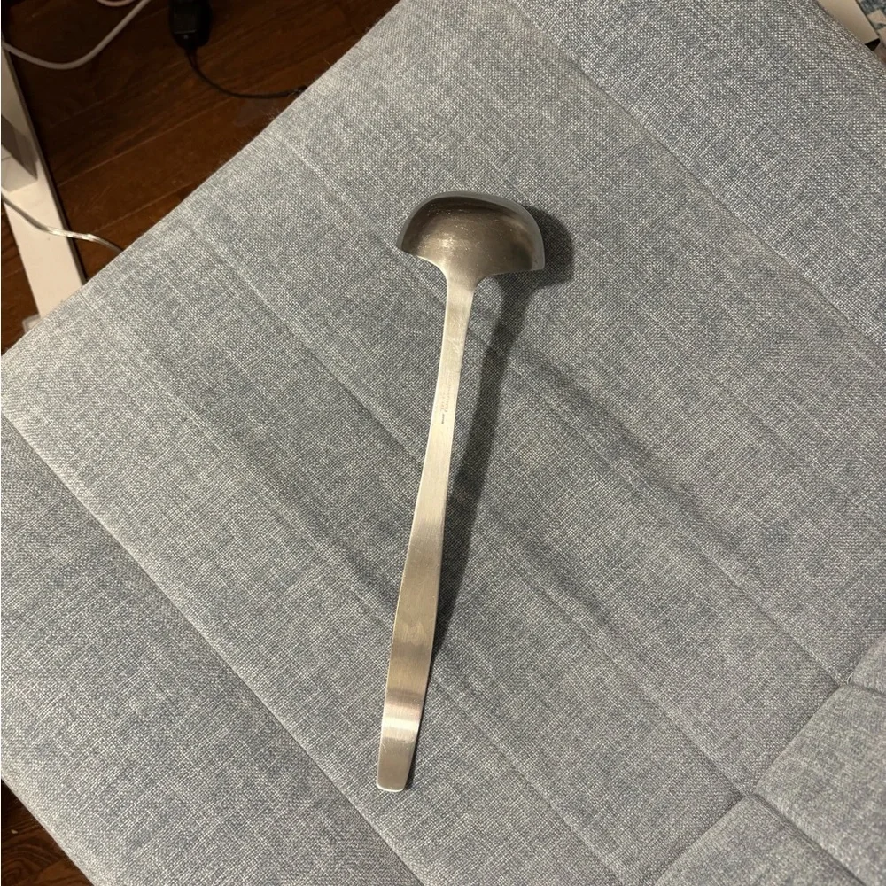 Elegant Silver Serving Ladle